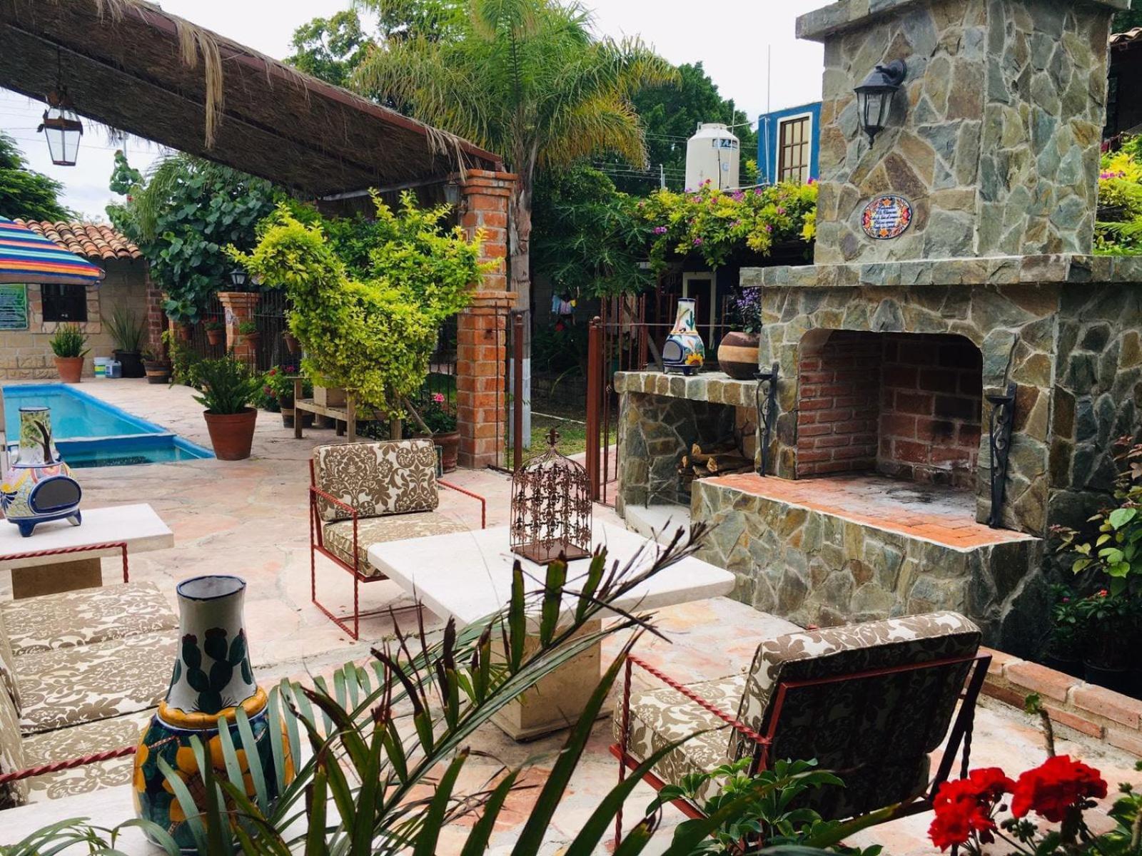 Hotel Posada Rancho Los Laureles El Rosario Xochitiopan Eksteriør billede